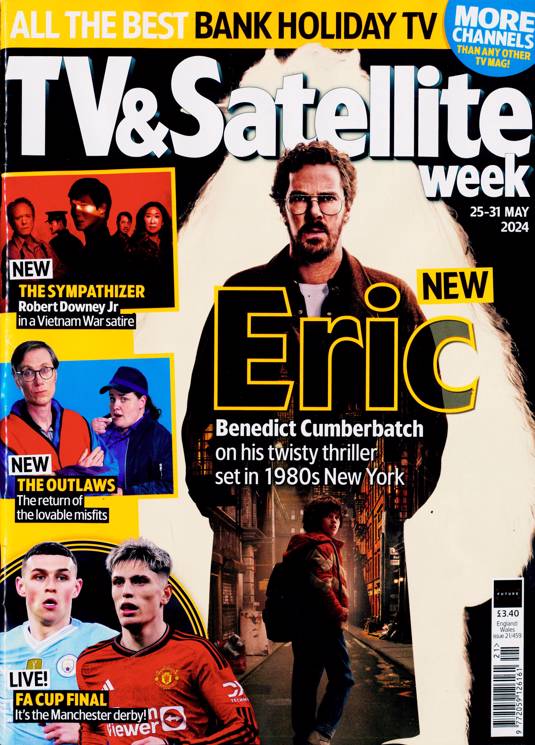 TV & Satellite magazine May 2024 Benedict Cumberbatch Eric