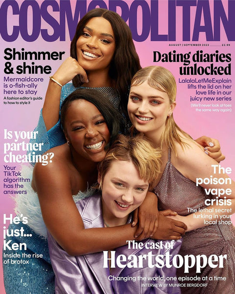 女性情報誌 Cosmopolitan Spain July/August 2021 Heartstopper Cast August/September 2023 Cosmopolitan magazine
