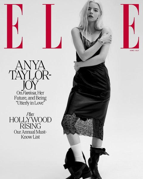ANYA TAYLOR-JOY - ELLE USA MAGAZINE - JUNE 2024 NEW (Pre-Order
