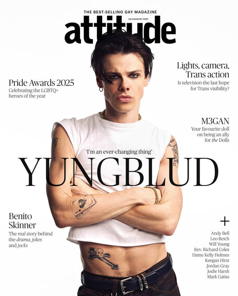 Attitude Magazine July/August 2025 Yungblud YourCelebrityMagazines