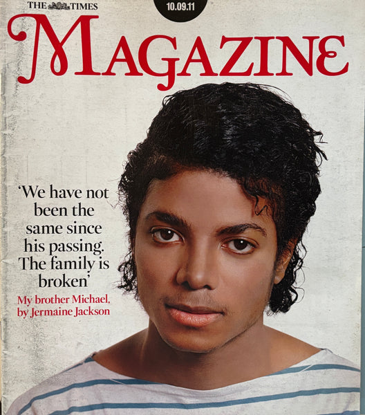 The Times Magazine 10 Sep 2011 MICHAEL JACKSON