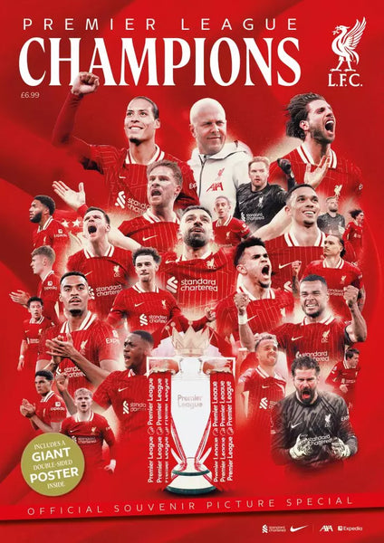 Liverpool FC CHAMP20NS – Premier League winners 24/25 (In Stock