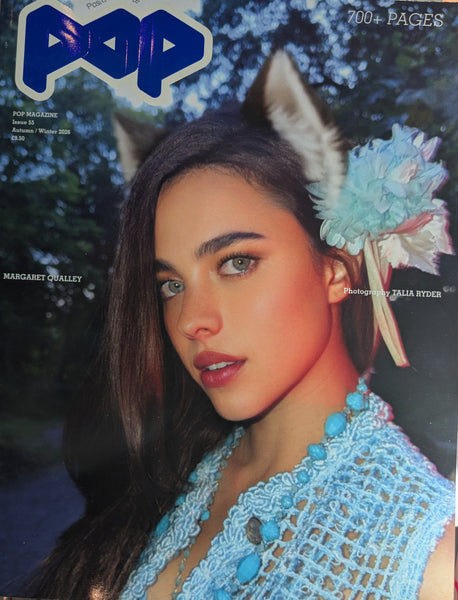 POP magazine Issue 1 00/01 ステラ フィービー POP Magazine Issue 55 - Autumn / Winter 2026 - Margaret Qualley