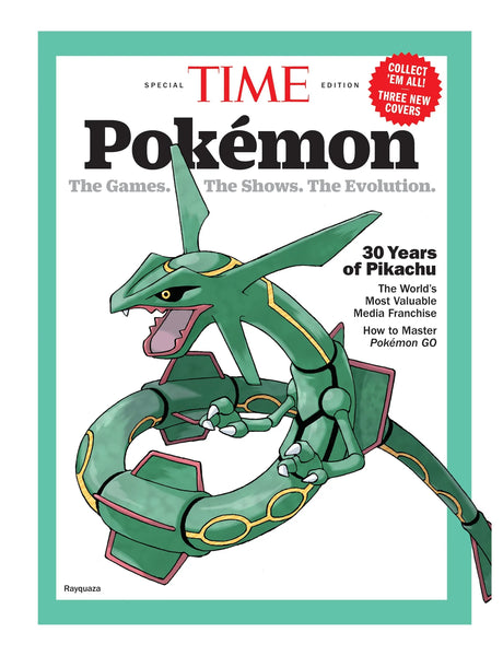 TIME Special Edition: Pokémon, 30 Years of Pikachu - Rayquaza