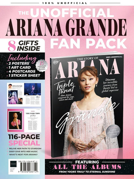 Ariana Grande Fan Pack Magazine Gift Set 116 Page Special