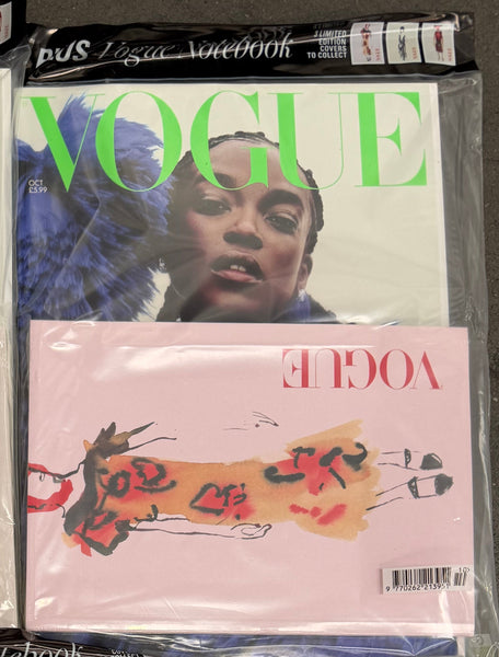 British Vogue Magazine October 2026 - Wunmi Mosaku + Pink Vogue