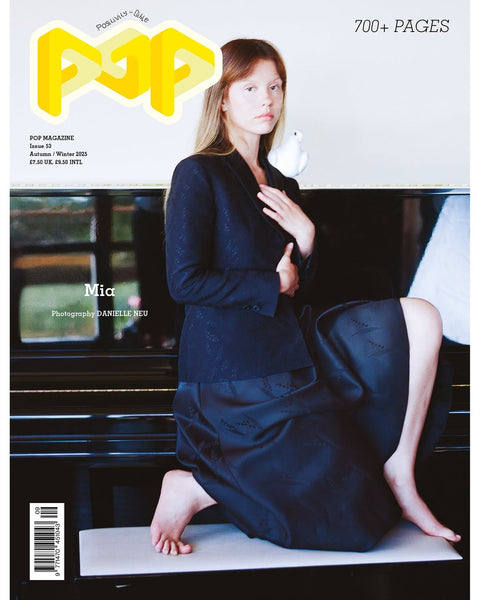 POP MAGAZINE ISSUE 53 AUTUMN WINTER 2025 Mia Goth cover
