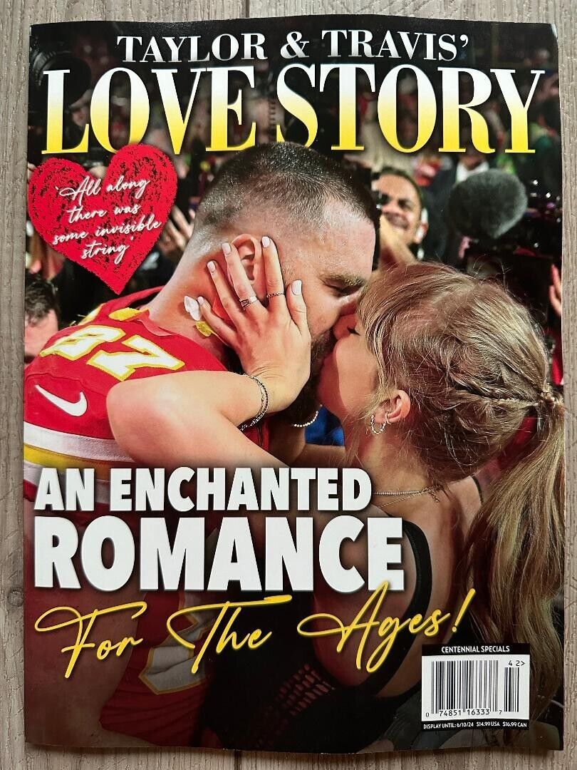 TAYLOR SWIFT & TRAVIS KELCE LOVE STORY Centennial Special Edition 2024