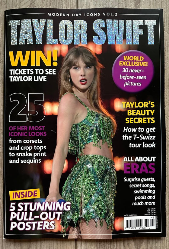 2024 TAYLOR SWIFT Modern Day Icons Volume 2 Magazine SPECIAL EDITION 5 Posters