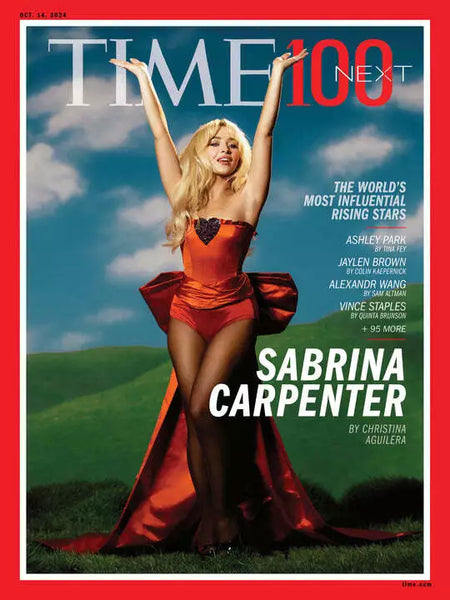 TIME Magazine 100 NEXT Sabrina Carpenter Espresso Please October