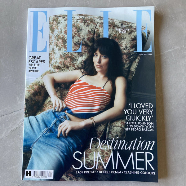 British Elle Magazine (UK) - June 2025 - Dakota Johnson by Pedro