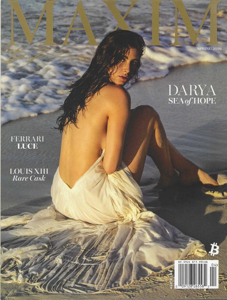女性情報誌 Maxim US Magazine September/October 2021 MAXIM Magazine Spring 2026: Darya Sea of Hope - YourCelebrityMagazines