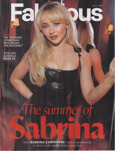 女性情報誌 Fabulous 06/07/2025 Sabrina Carpenter s-l1600_1_1f47a5f1-007a-483f-