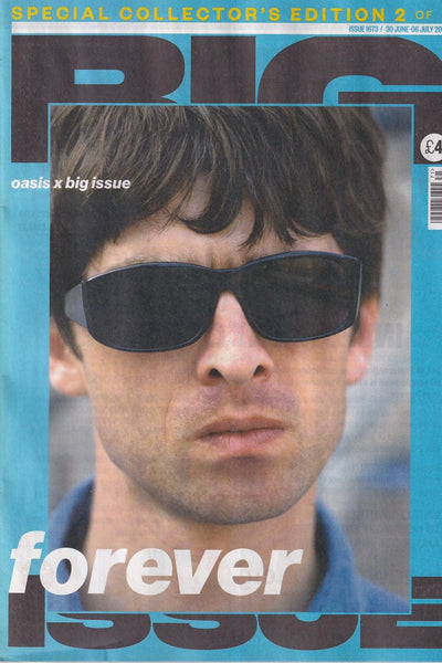 オアシス　oasis THE BIG ISSUE Big Issue Magazine June 30 - July 6 2025 Oasis Noel Gallagher