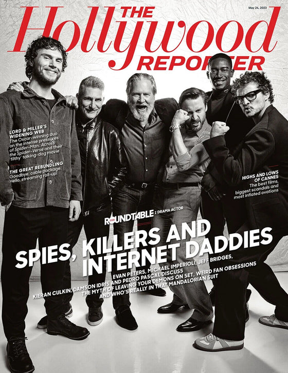 PEDRO PASCAL/EVAN PETERS - HOLLYWOOD REPORTER MAGAZINE - MAY 2023