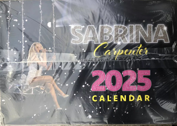 Sabrina Carpenter Annual Review Fan Pack Magazine 2025 Calendar