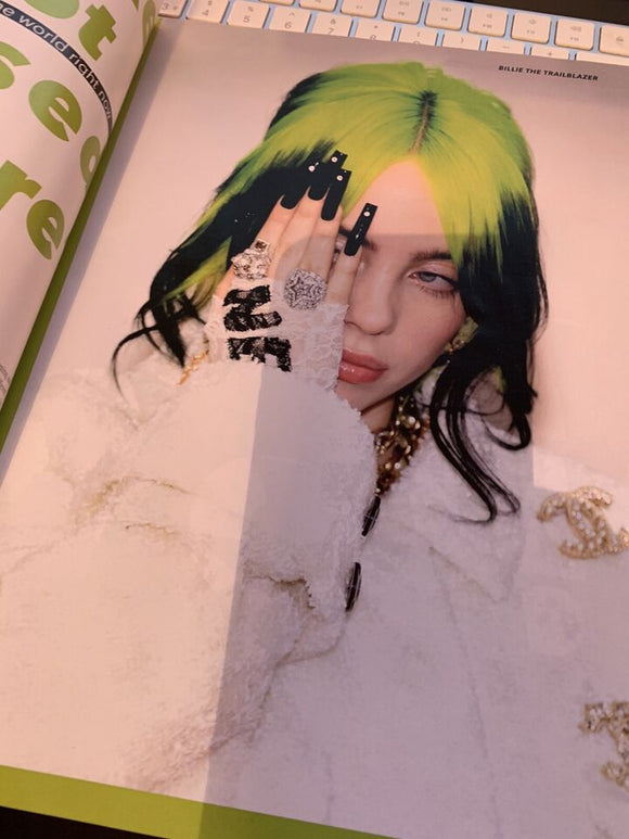 Queens of Pop Magazine: Billie Eilish + Free Double Sided Poster