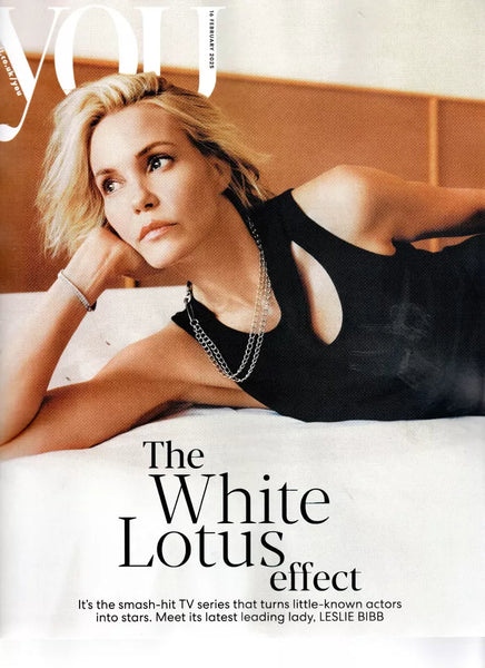 YOU Magazine 16th Feb 2025 LESLIE BIBB The White Lotus