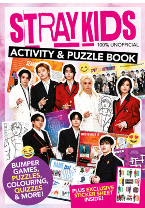 Stray Kids Activity & Puzzle Book - YourCelebrityMagazines