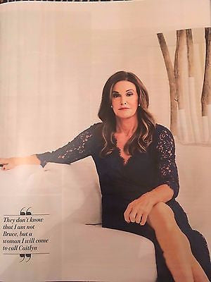 UK You Magazine April 2017 Caitlyn Jenner UK Cover Photo interview Sop ...