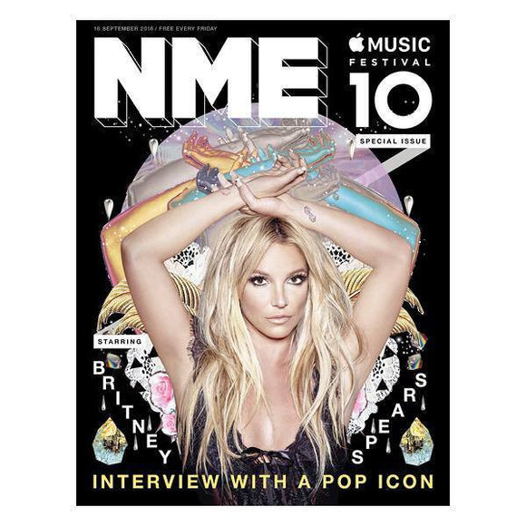 BRITNEY SPEARS - Interview With a Pop Icon UK NME MAGAZINE SEPTEMBER 2016