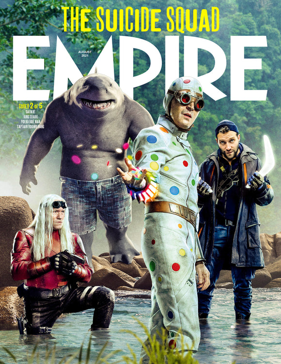 Empire Magazine August 2021: THE SUICIDE SQUAD - COVER #2 CAPTAIN BOOMERANG