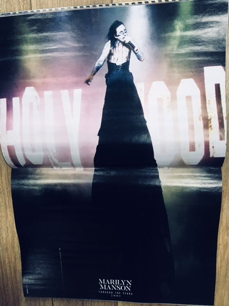 Kerrang! Magazine 10th February 2018 Marilyn Manson Super Poster