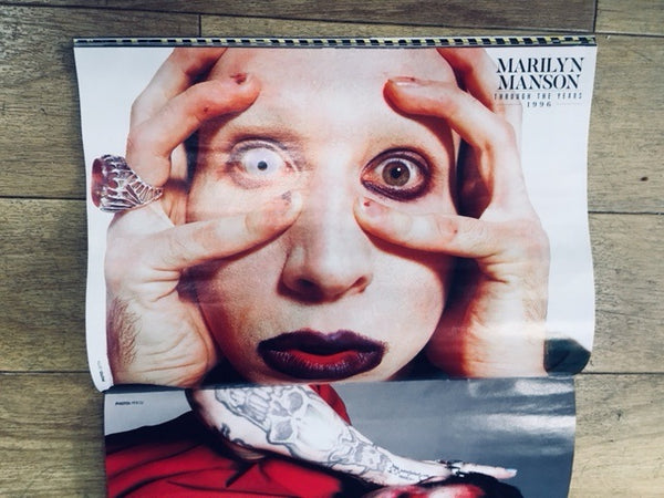 Kerrang! Magazine 10th February 2018 Marilyn Manson Super Poster