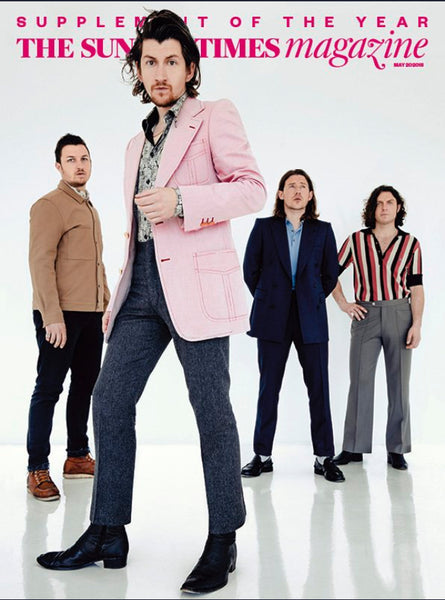 Sunday Times Magazine May 2018: Alex Turner ARCTIC MONKEYS COVER