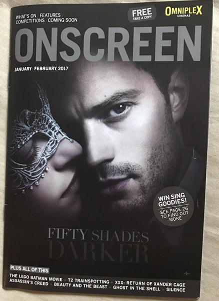 Onscreen Magazine 2017 Fifty Shades Darker Jamie Dornan