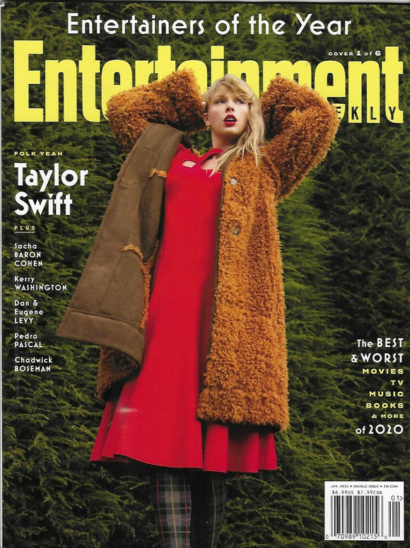 TAYLOR SWIFT - Entertainment Weekly Magazine - January 2021 - NEW