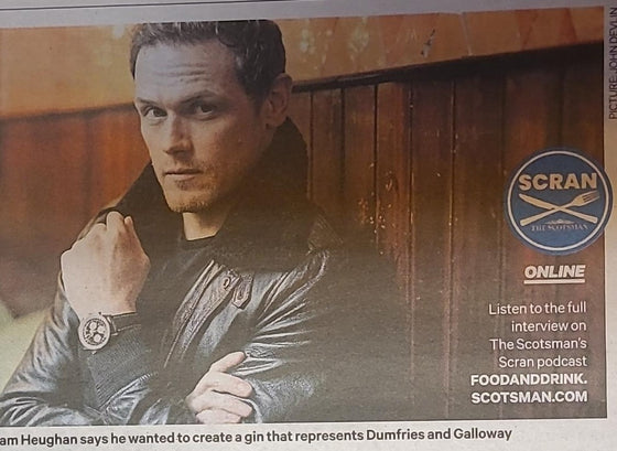 THE SCOTSMAN Newspaper 4th March 2023 Sam Heughan Interview