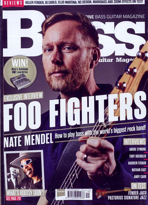 Foo Fighters cover Bass Magazine