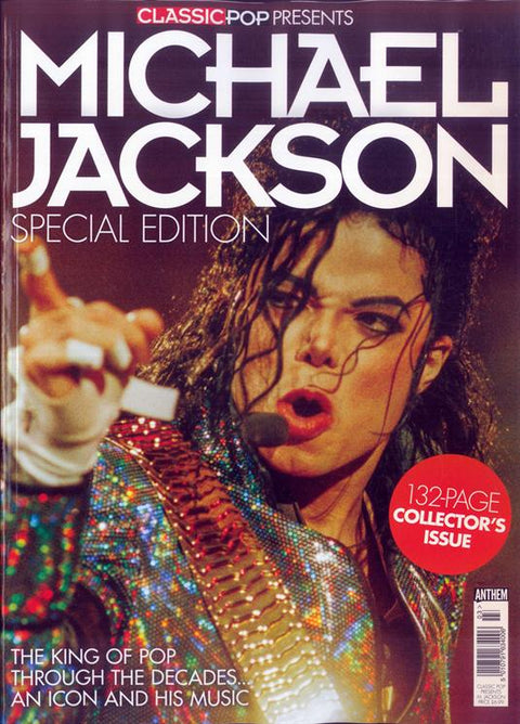 Michael Jackson on the cover of Classic Pop Presents