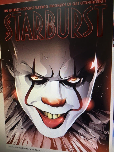 Starburst Magazine with Stephen King's It Movie cover.