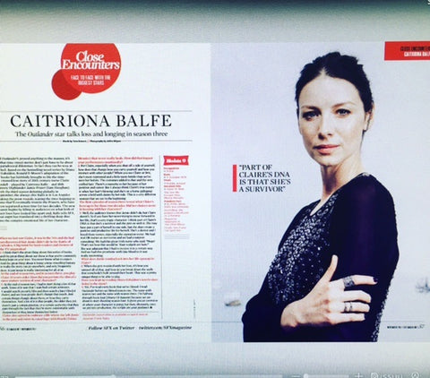 Outlander star Caitriona Balfe for SFX Magazine