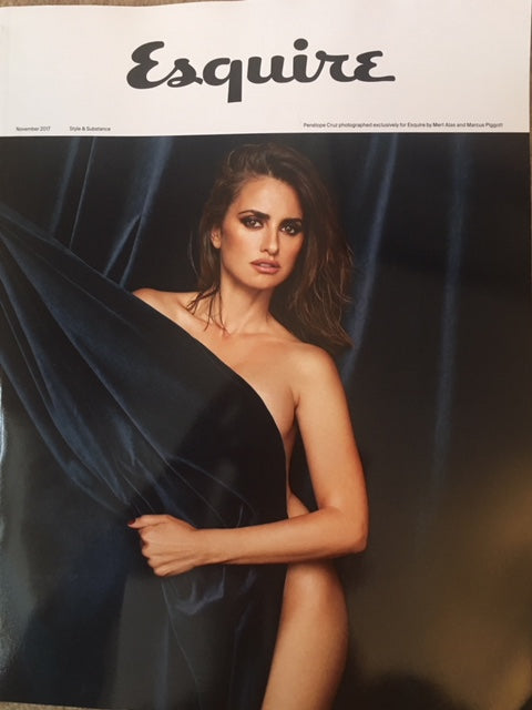 Penelope Cruz on the cover of Esquire Magazine
