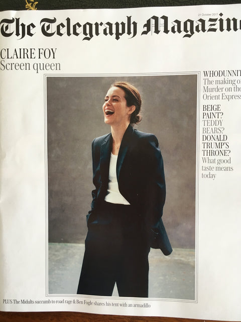 Claire Foy on the cover of Telegraph Magazine