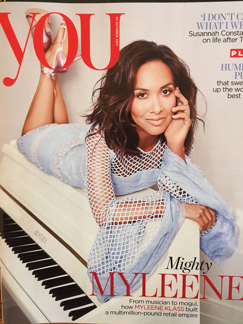 Myleene Klass ON THE COVER OF YOU MAGAZINE