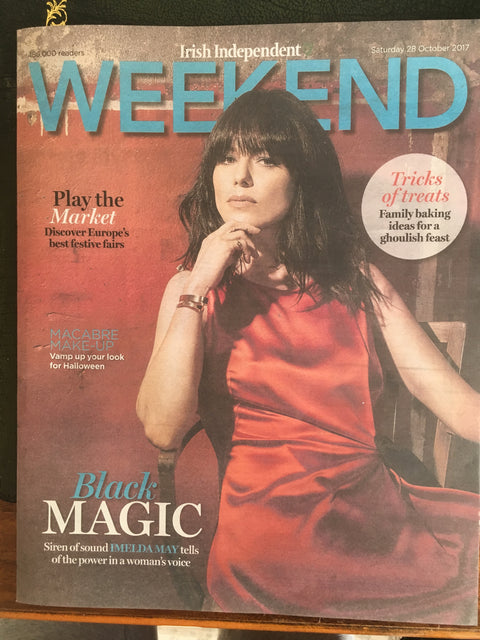 Imelda May on the cover of Irish Weekend Magazine
