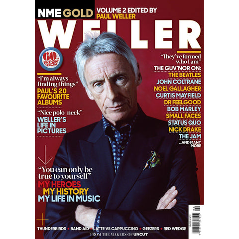Paul Weller on the cover of NME Gold
