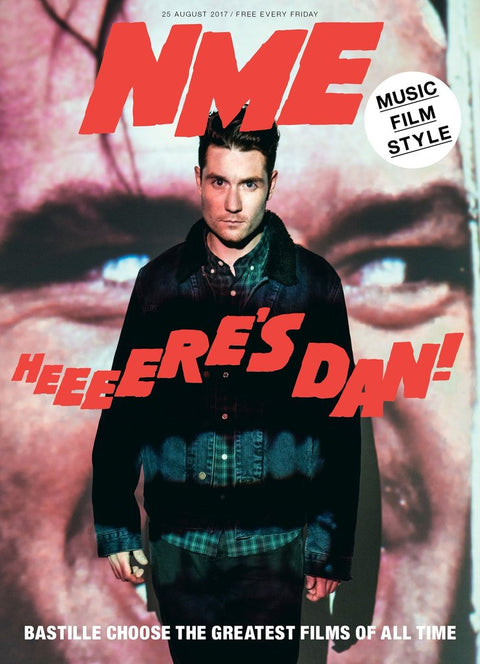 Dan Smith of Bastille on the cover of NME Magazine