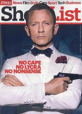 Daniel Craig on the cover of Shortlist Magazine