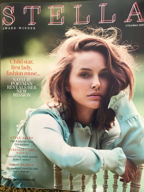 Natalie Portman on the cover of Stella Magazine