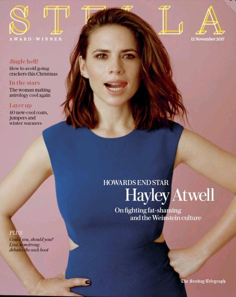 UK Stella Magazine Hayley Atwell Cover
