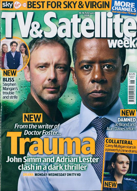 John Simm on the cover of TV & Satellite