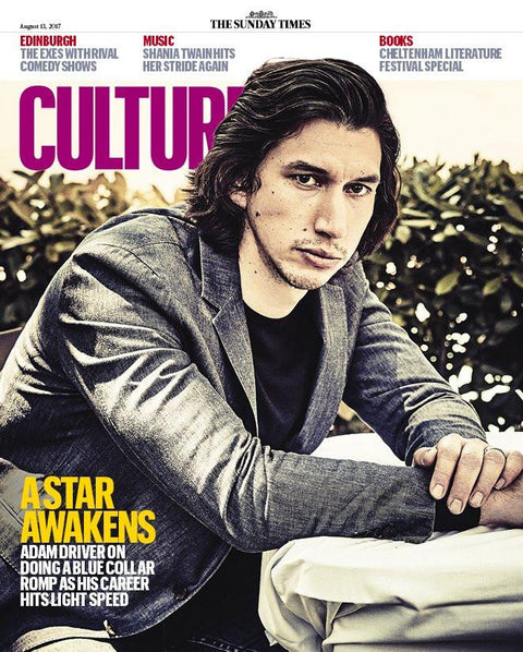 Star Wars star Adam Driver on the cover of Culture Magazine