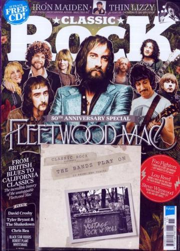 Fleetwood Mac on the cover of Classic Rock Magazine