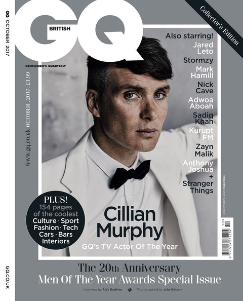 Cillian Murphy on the cover of GQ Magazine