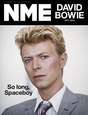 David Bowie on the cover of NME